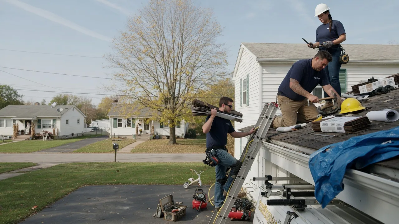 Local Roofing Contractors in Oakford, IL near me